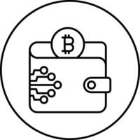 Digital Wallet Vector Icon