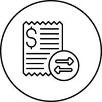 Transaction Fee Vector Icon