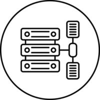 Data Transformation Vector Icon
