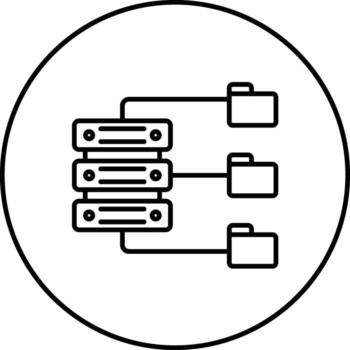 Data Source Vector Icon