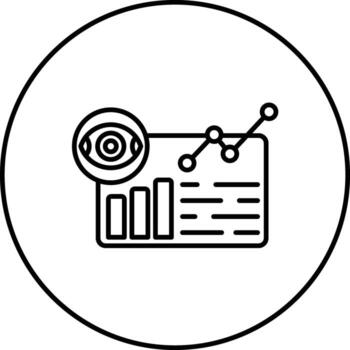 Data Visualization Vector Icon