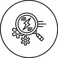 Statistical Power Vector Icon