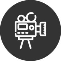 Video Camera Creative Icon Design vector