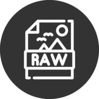 Raw Creative Icon Design vector