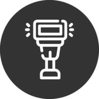 Camera Flash Creative Icon Design vector