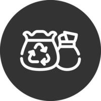 Garbage Creative Icon Design vector