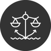 Law Creative Icon Design vector