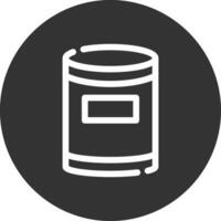 Dustbin Creative Icon Design vector