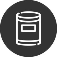 Dustbin Creative Icon Design vector