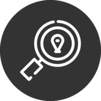 Tracking Creative Icon Design vector