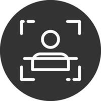 Biometric Creative Icon Design vector