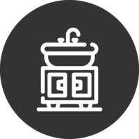 Washbasin Creative Icon Design vector