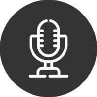 Microphone Creative Icon Design vector