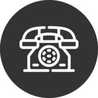 Telephone Creative Icon Design vector