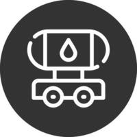 Tanker Creative Icon Design vector