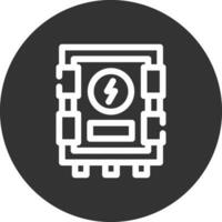 diseño de icono creativo de panel eléctrico vector