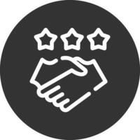 Game Handshake Creative Icon Design vector