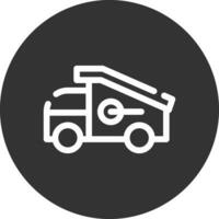 Truck Creative Icon Design vector