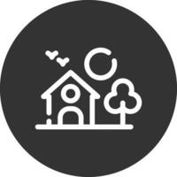 Home Landscape Creative Icon Design vector