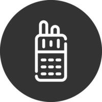 Walkie Talkie Creative Icon Design vector