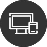 Responsive Web Design Creative Icon Design vector