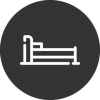 Bed Creative Icon Design vector