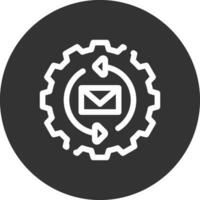 Marketing Automation Creative Icon Design vector