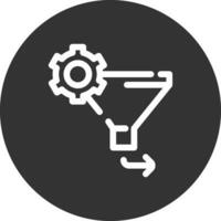 Conversion Rate Creative Icon Design vector