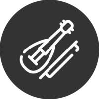 Violin Creative Icon Design vector