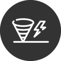 Tornado Creative Icon Design vector