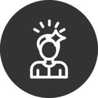 Suffering Creative Icon Design vector