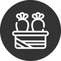 Groceries Delivery Creative Icon Design vector