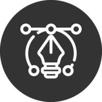 Line Circle Inverted vector