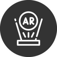 Augmented Reality Creative Icon Design vector