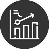 Clustered Bar Creative Icon Design vector