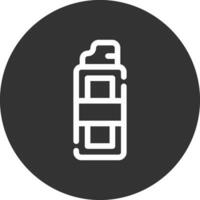 Pepper Spray Creative Icon Design vector