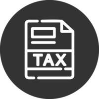 TAX Creative Icon Design vector