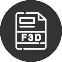 F3D Creative Icon Design vector