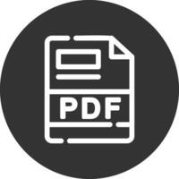 PDF Creative Icon Design vector