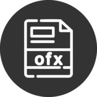 ofx creativo icono diseño vector