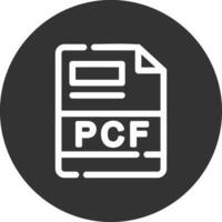 PCF Creative Icon Design vector