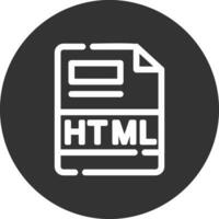 html creativo icono diseño vector