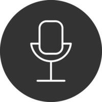 Microphone Creative Icon Design vector