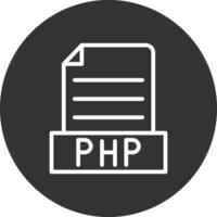 php creativo icono diseño vector