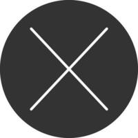 Crose Creative Icon Design vector