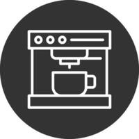 Coffee Machine Creative Icon Design vector