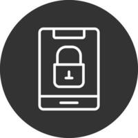 Lock Screen Creative Icon Design vector