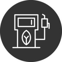 Eco petrol pump Creative Icon Design vector
