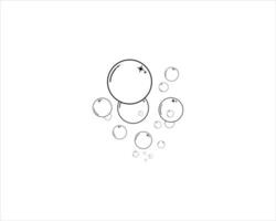 Bubble icon vector illustration design template