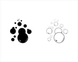 Bubble icon vector illustration design template